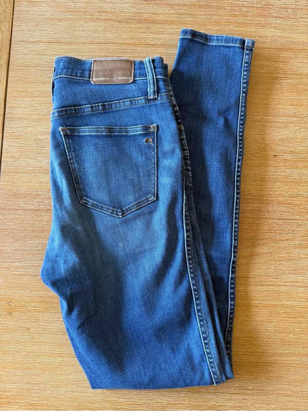 Madewell Women's Skinny Jeans in Medium Blue